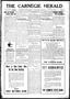 Newspaper: The Carnegie Herald (Carnegie, Okla.), Vol. 18, No. 21, Ed. 1 Wednesd…