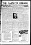Newspaper: The Carnegie Herald (Carnegie, Okla.), Vol. 20, No. 9, Ed. 1 Wednesda…