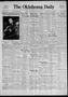 Newspaper: The Oklahoma Daily (Norman, Okla.), Vol. 20, No. 105, Ed. 1 Saturday,…