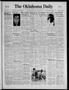 Newspaper: The Oklahoma Daily (Norman, Okla.), Vol. 21, No. 63, Ed. 1 Thursday, …