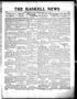 Newspaper: The Haskell News (Haskell, Okla.), Vol. 10, No. 49, Ed. 1 Thursday, M…