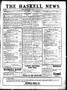 Newspaper: The Haskell News (Haskell, Okla.), Vol. 12, No. 27, Ed. 1 Thursday, D…