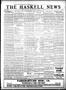 Newspaper: The Haskell News (Haskell, Okla.), Vol. 13, No. 43, Ed. 1 Thursday, M…