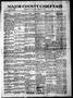 Newspaper: Major County Chieftain (Fairview, Okla.), Vol. 1, No. 21, Ed. 1 Thurs…