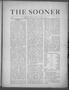 Newspaper: The Sooner (Norman, Okla.), Vol. 1, No. 7, Ed. 1 Tuesday, October 3, …