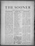 Newspaper: The Sooner (Norman, Okla.), Vol. 1, No. 8, Ed. 1 Friday, October 6, 1…