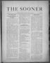 Newspaper: The Sooner (Norman, Okla.), Vol. 1, No. 9, Ed. 1 Tuesday, October 10,…