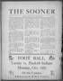 Newspaper: The Sooner (Norman, Okla.), Vol. 1, No. 10, Ed. 1 Friday, October 13,…