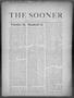Newspaper: The Sooner (Norman, Okla.), Vol. 1, No. 11, Ed. 1 Tuesday, October 17…