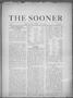 Newspaper: The Sooner (Norman, Okla.), Vol. 1, No. 16, Ed. 1 Friday, November 3,…