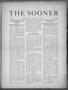 Newspaper: The Sooner (Norman, Okla.), Vol. 1, No. 18, Ed. 1 Friday, November 10…