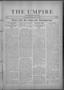 Newspaper: The Umpire (Norman, Okla.), Vol. 1, No. 23, Ed. 1 Tuesday, November 2…