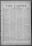 Newspaper: The Umpire (Norman, Okla.), Vol. 1, No. 32, Ed. 1 Friday, January 11,…