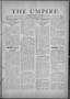 Newspaper: The Umpire (Norman, Okla.), Vol. 1, No. 44, Ed. 1 Friday, February 22…