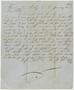 Primary view of Letter from Robert Nail to E.J. Nail
