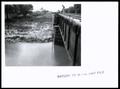 Photograph: Flood Gauge Set on Railway Bridge
