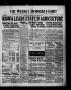 Newspaper: The Weekly Democrat-Chief (Hobart, Okla.), Vol. 20, No. 9, Ed. 1 Thur…