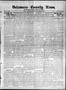 Newspaper: Delaware County News. (Grove, Okla.), Vol. 5, No. 2, Ed. 1 Friday, Se…