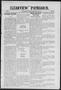 Newspaper: Clearview Patriarch. (Clearview, Okla.), Vol. 1, No. 25, Ed. 1 Thursd…