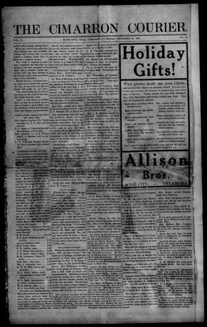 The Cimarron Courier. (Boise City, Okla.), Vol. 2, No. 24, Ed. 1 Friday, December 25, 1908