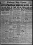 Newspaper: Chickasha Daily Express (Chickasha, Okla.), Vol. 30, No. 112, Ed. 1 S…