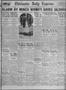 Newspaper: Chickasha Daily Express (Chickasha, Okla.), Vol. 30, No. 177, Ed. 1 T…
