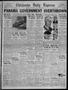 Newspaper: Chickasha Daily Express (Chickasha, Okla.), Vol. 31, No. 297, Ed. 1 F…