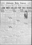Newspaper: Chickasha Daily Express (Chickasha, Okla.), Vol. 34, No. 277, Ed. 1 F…