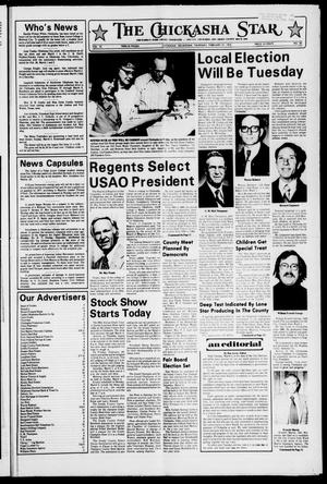 Primary view of object titled 'The Chickasha Star (Chickasha, Okla.), Vol. 72, No. 50, Ed. 1 Thursday, February 27, 1975'.