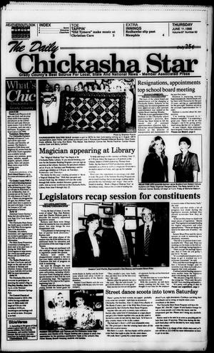 Primary view of object titled 'The Daily Chickasha Star (Chickasha, Okla.), Vol. 97, No. 92, Ed. 1 Thursday, June 11, 1998'.