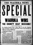 Newspaper: The Waurika News (Waurika, Okla.), Ed. 1 Tuesday, May 10, 1910