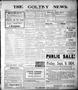 Newspaper: The Goltry News. (Goltry, Okla. Terr.), Vol. 4, No. 1, Ed. 1 Friday, …