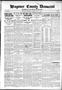 Newspaper: Wagoner County Democrat (Wagoner, Okla.), Vol. 22, No. 15, Ed. 1 Thur…