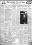 Newspaper: Oklahoma City Times (Oklahoma City, Okla.), Vol. 45, No. 4, Ed. 1 Tue…
