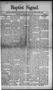 Newspaper: Baptist Signal. (Ardmore, Indian Terr.), Vol. 1, No. 23, Ed. 1 Thursd…