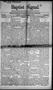 Newspaper: Baptist Signal. (Ardmore, Indian Terr.), Vol. 2, No. 33, Ed. 1 Thursd…