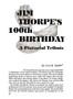 Article: Jim Thorpe's 100th Birthday: A Pictorial Tribute