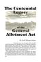 Article: The Centennial Legacy of the General Allotment Act
