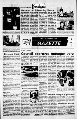 Primary view of object titled 'The Wynnewood Gazette (Wynnewood, Okla.), Vol. 80, No. 20, Ed. 1 Thursday, July 17, 1980'.