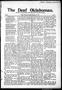 Newspaper: The Deaf Oklahoman. (Sulphur, Okla.), Vol. 2, No. 7, Ed. 1 Saturday, …