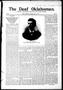 Newspaper: The Deaf Oklahoman. (Sulphur, Okla.), Vol. 2, No. 9, Ed. 1 Saturday, …
