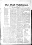Newspaper: The Deaf Oklahoman. (Sulphur, Okla.), Vol. 3, No. 10, Ed. 1 Saturday,…