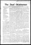 Newspaper: The Deaf Oklahoman (Sulphur, Okla.), Vol. 8, No. 3, Ed. 1 Wednesday, …