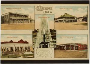 Primary view of object titled 'Claremore Okla Bath Houses'.