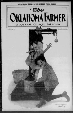 Primary view of object titled 'The Oklahoma Farmer (Oklahoma City, Okla.), Vol. 33, No. 21, Ed. 1 Saturday, November 10, 1923'.