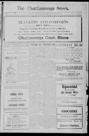 Primary view of object titled 'The Chattanooga News. (Chattanooga, Okla.), Vol. 17, No. 40, Ed. 1 Thursday, November 30, 1922'.