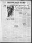 Newspaper: Bristow Daily Record (Bristow, Okla.), Vol. 16, No. 221, Ed. 1 Tuesda…