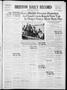 Newspaper: Bristow Daily Record (Bristow, Okla.), Vol. 16, No. 231, Ed. 1 Saturd…