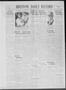 Newspaper: Bristow Daily Record (Bristow, Okla.), Ed. 1 Thursday, May 12, 1927