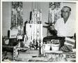 Photograph: Grady Brock Standing Next to Fishing Lures